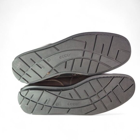 ECCO Classic Moc 2.0 Leather Slip-on Loafers Coffee Brown 55975 Men's 12-12.5/46 - Picture 8 of 13